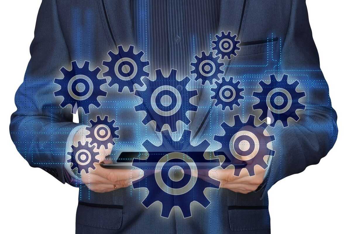 gears, optimization, businessman